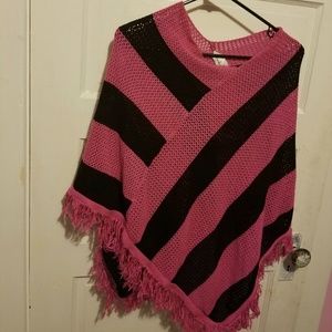 Crochet poncho